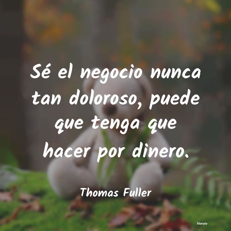 frases de Thomas Fuller