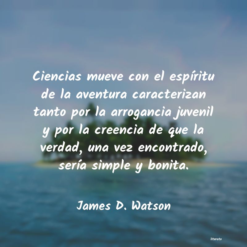 Frases de James D. Watson