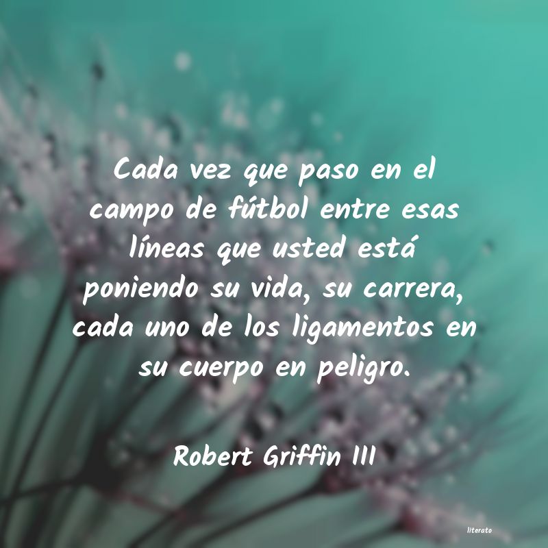 Frases de Robert Griffin III