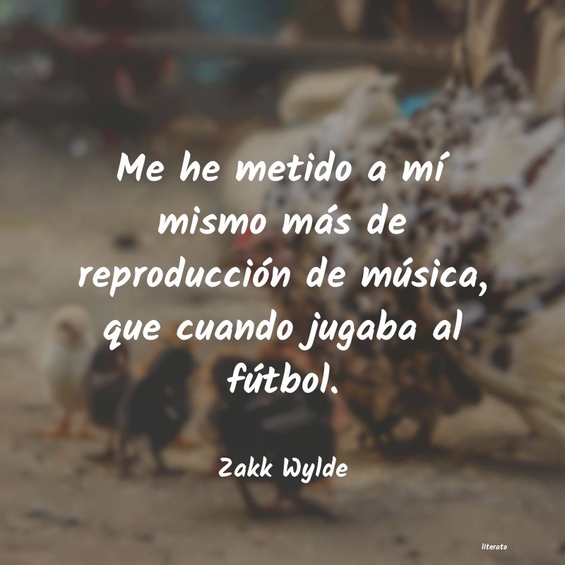 Frases de Zakk Wylde