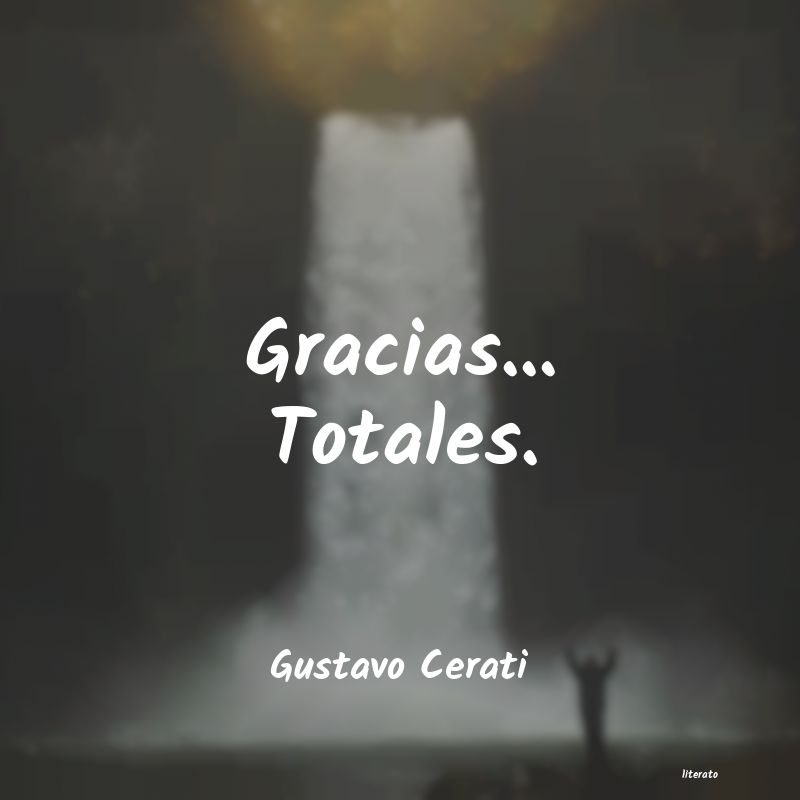 Frases de Gustavo Cerati