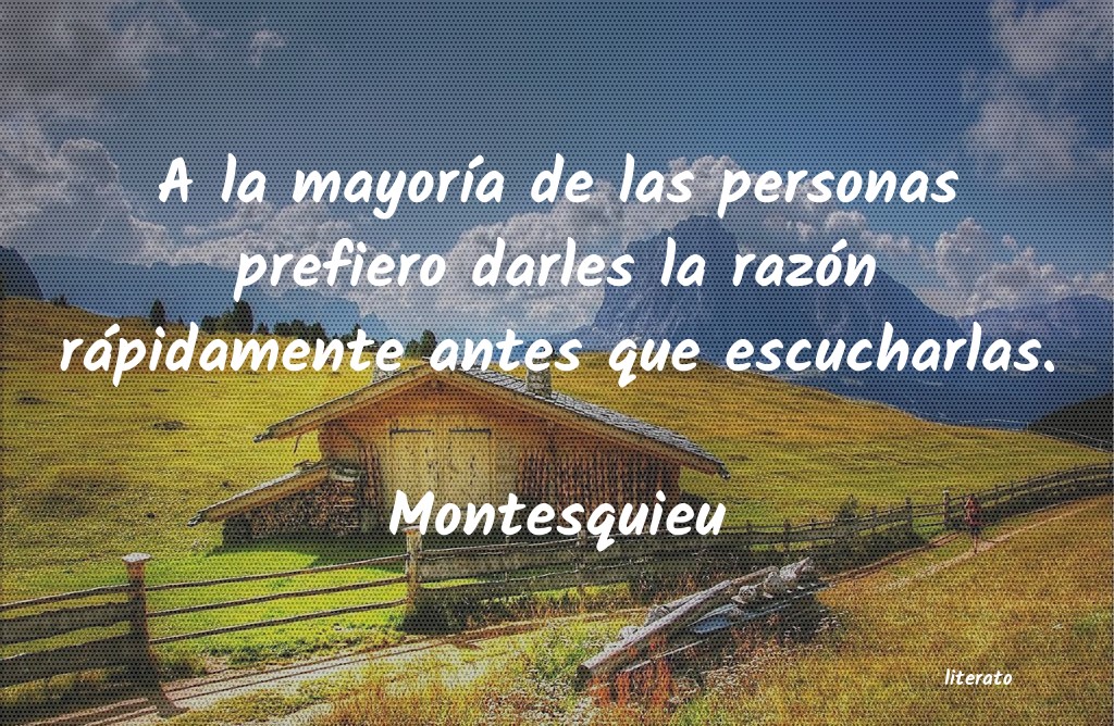 Frases de Montesquieu