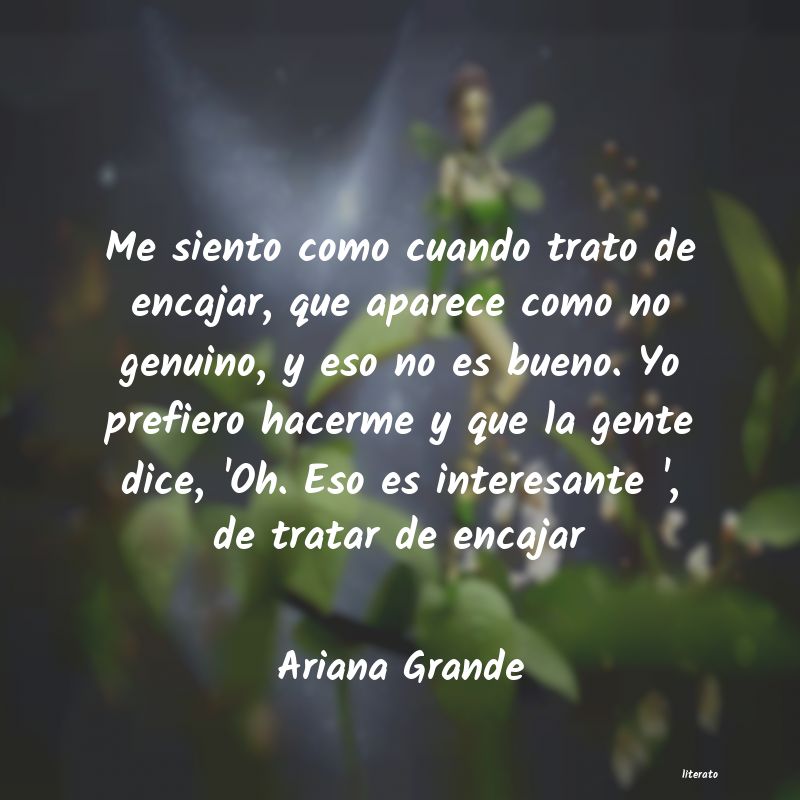 frases de Ariana Grande