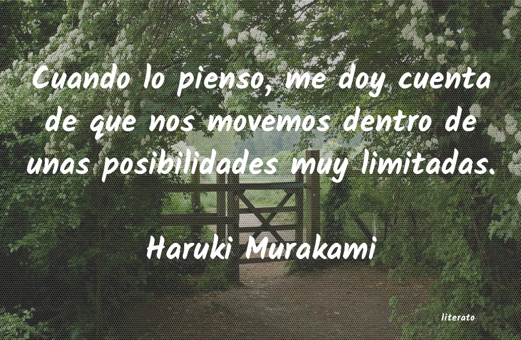 frases de Haruki Murakami