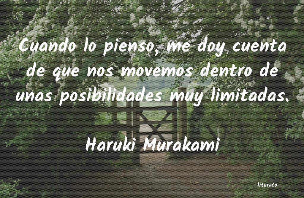 Frases de Haruki Murakami