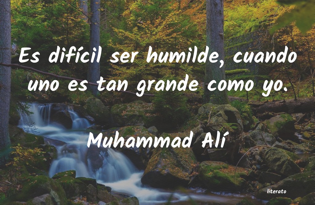 Frases de Muhammad Alí