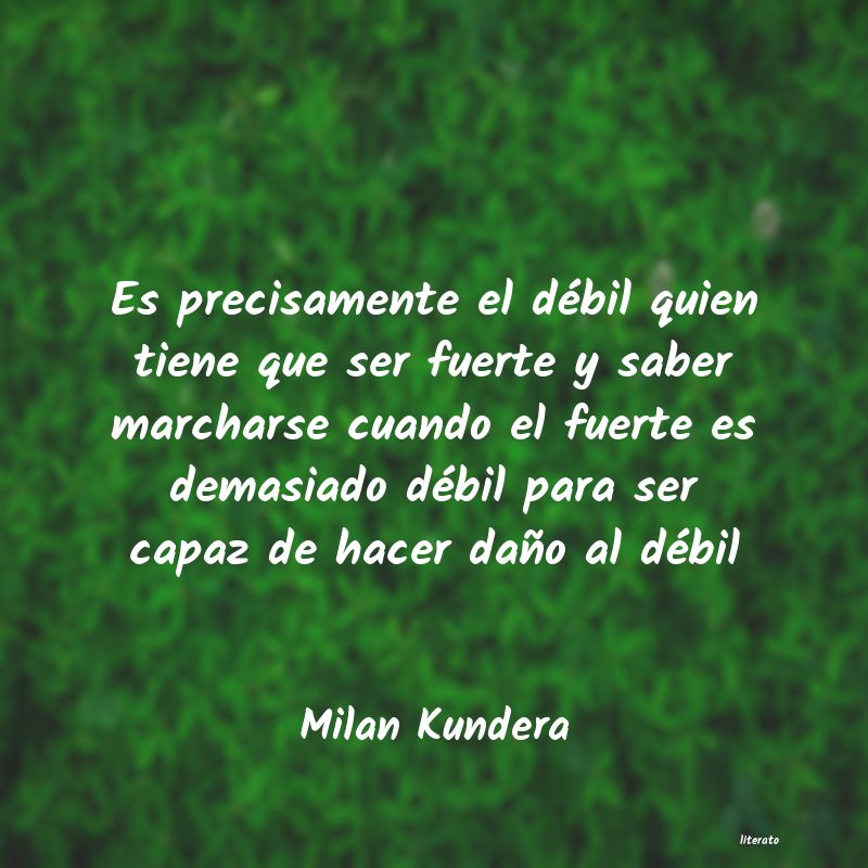 Frases de Milan Kundera