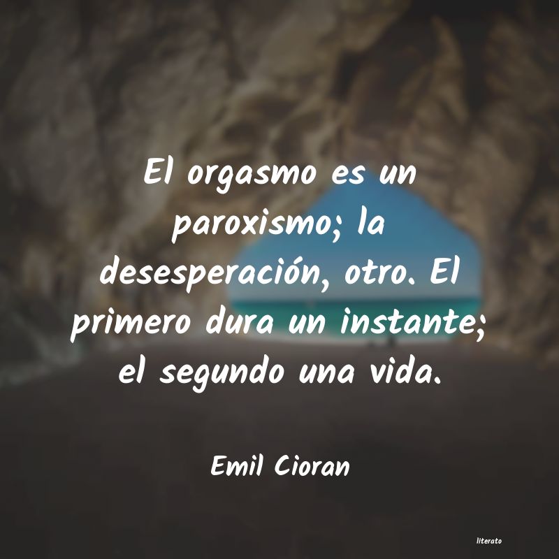frases de Emil Cioran