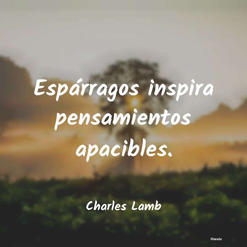 Frases de Charles Lamb