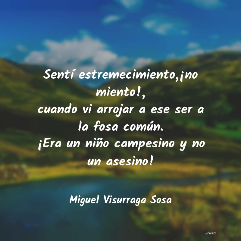 Frases de Miguel Visurraga Sosa