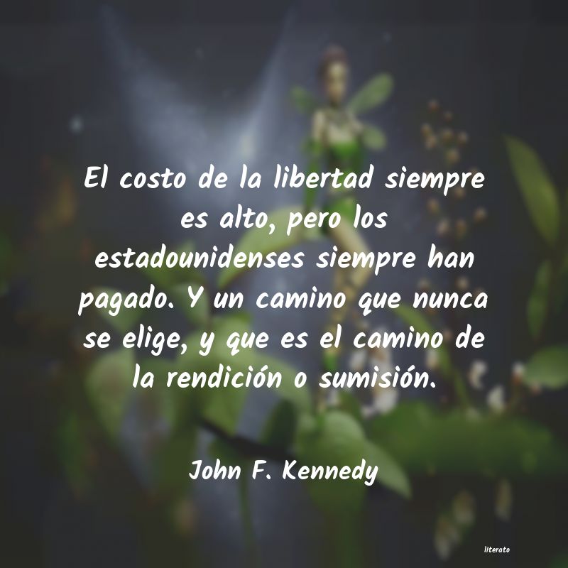 frases de John F. Kennedy