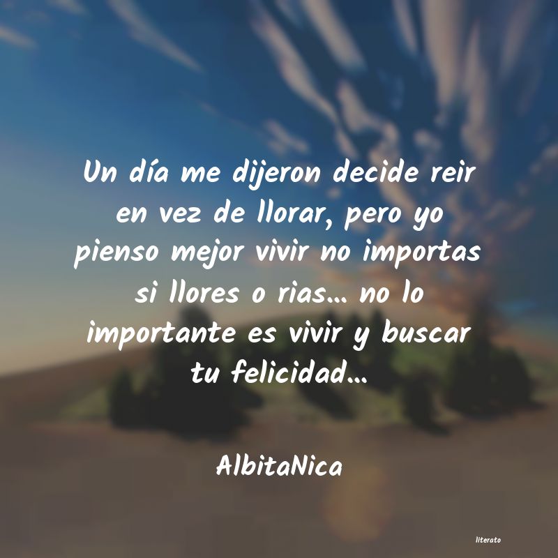 frases de AlbitaNica
