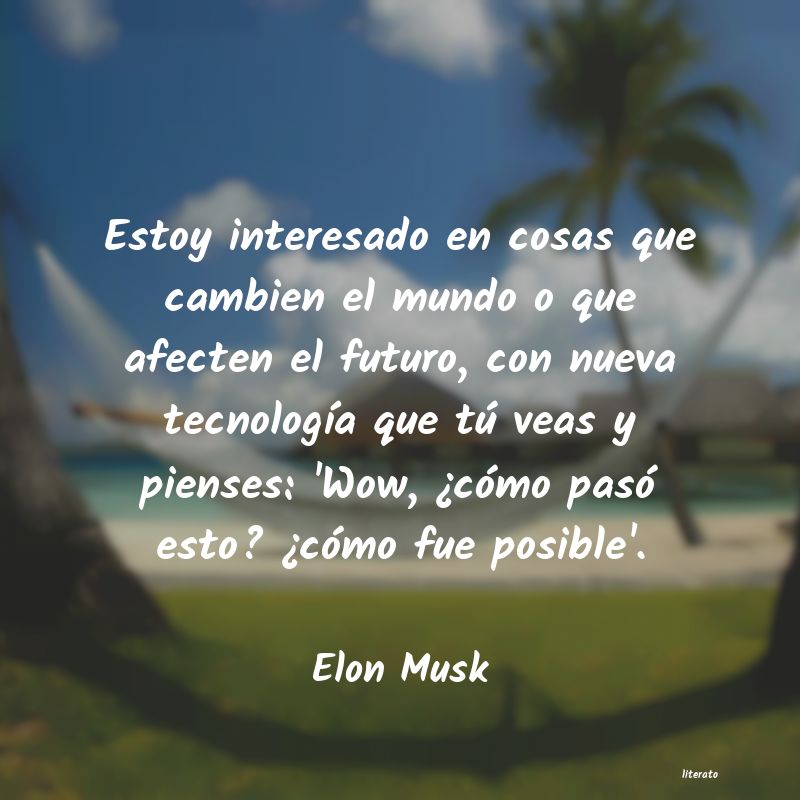 Frases de Elon Musk