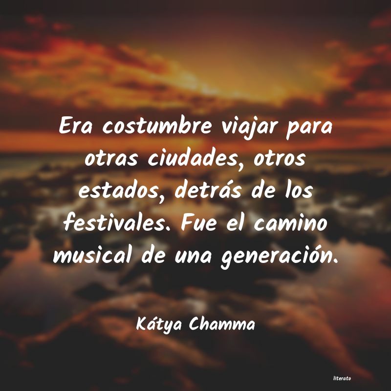 frases de Kátya Chamma