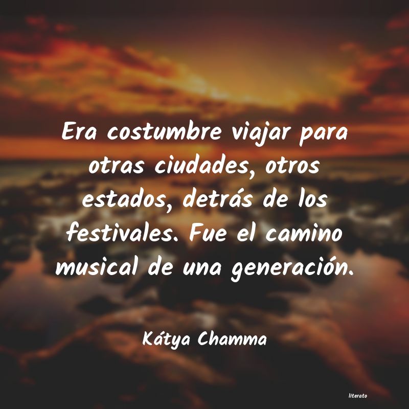 Frases de Kátya Chamma