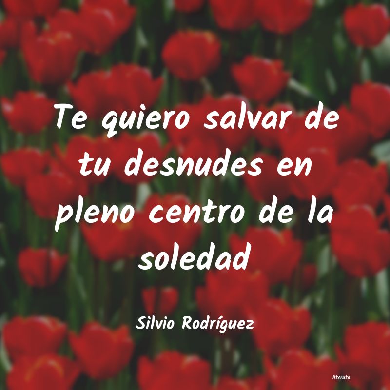 Frases de Silvio Rodríguez