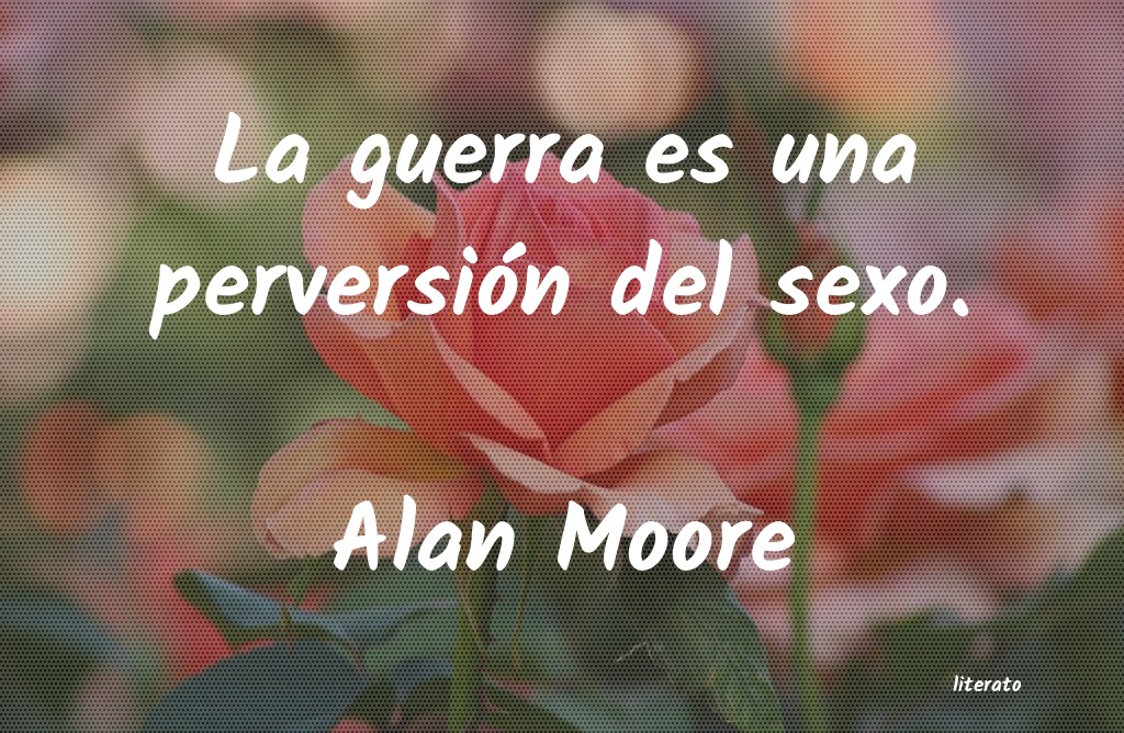 Frases de Alan Moore