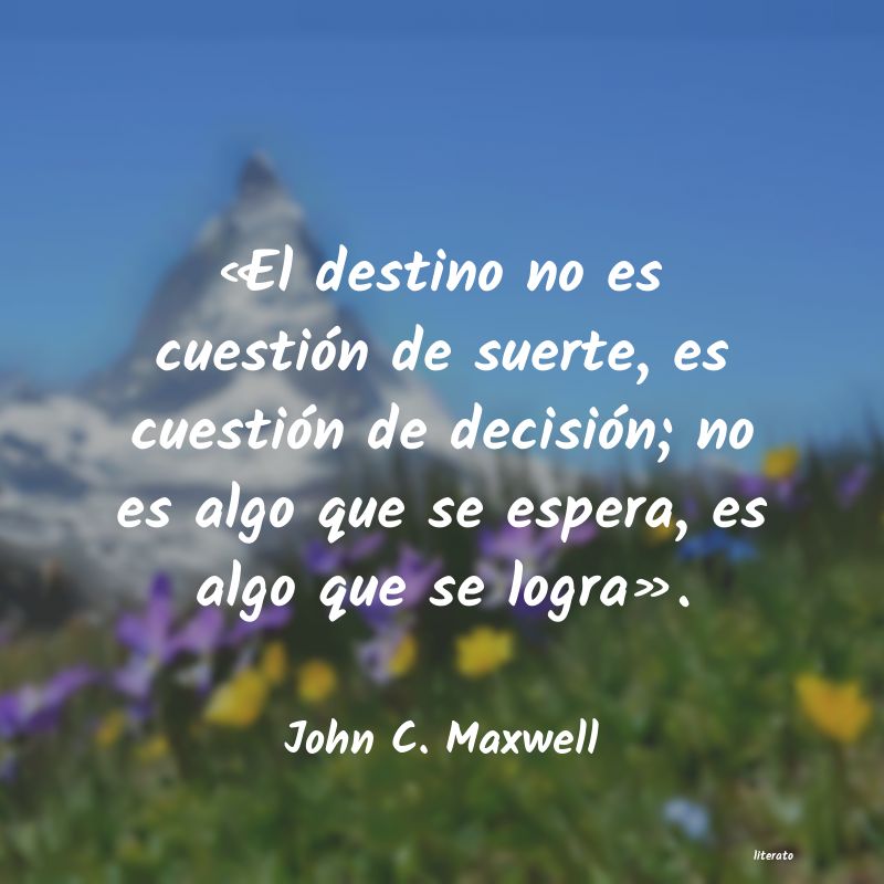 Frases de John C. Maxwell