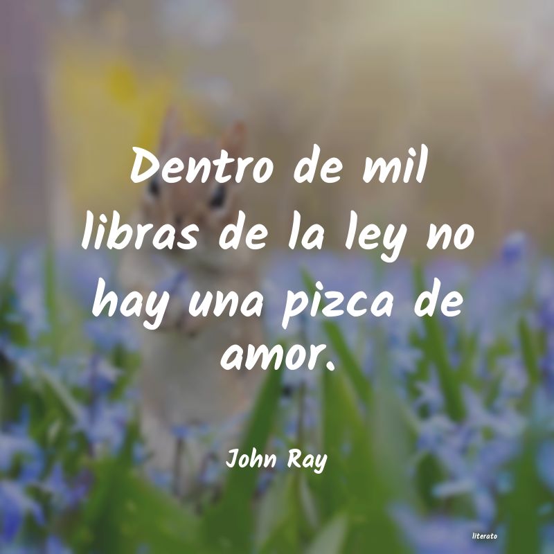 Frases de John Ray