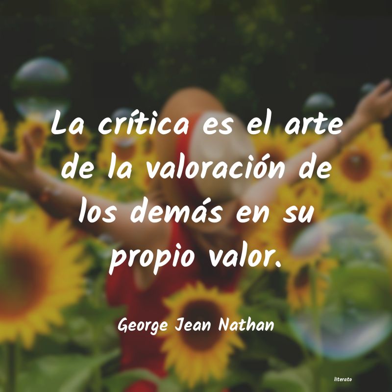 Frases de George Jean Nathan