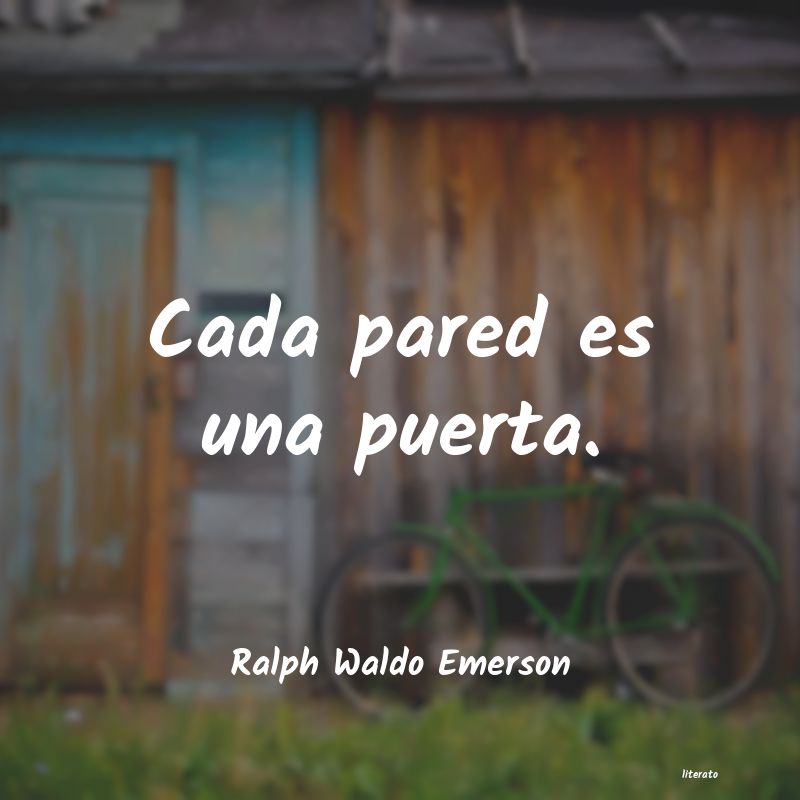 Frases de Ralph Waldo Emerson