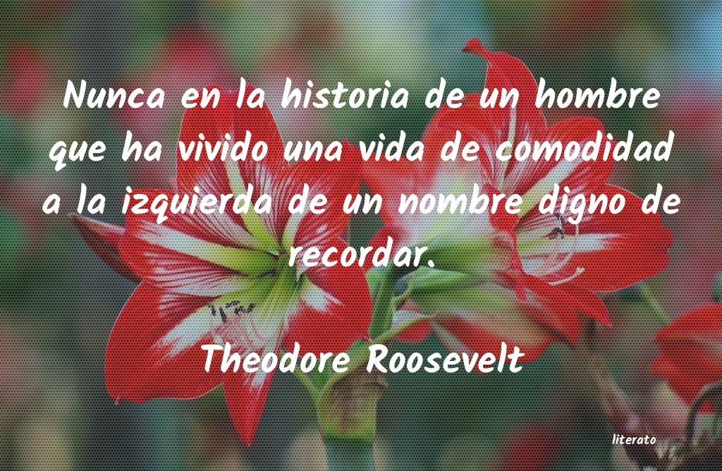 frases de Theodore Roosevelt