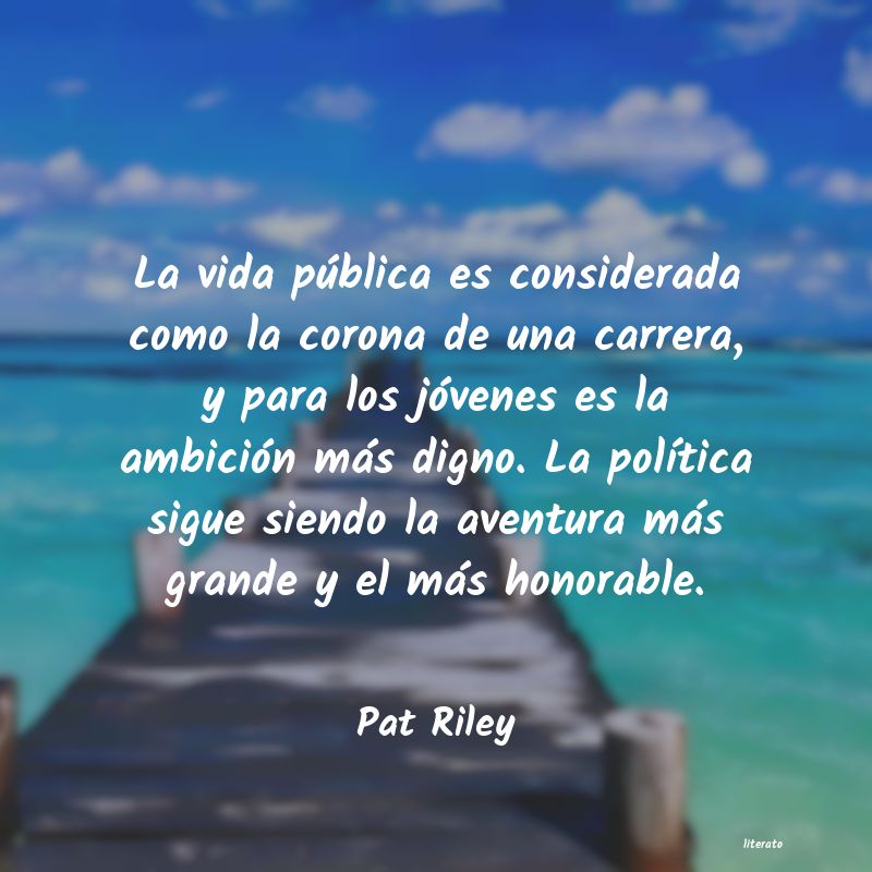 frases de Pat Riley