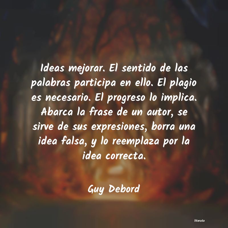 frases de Guy Debord