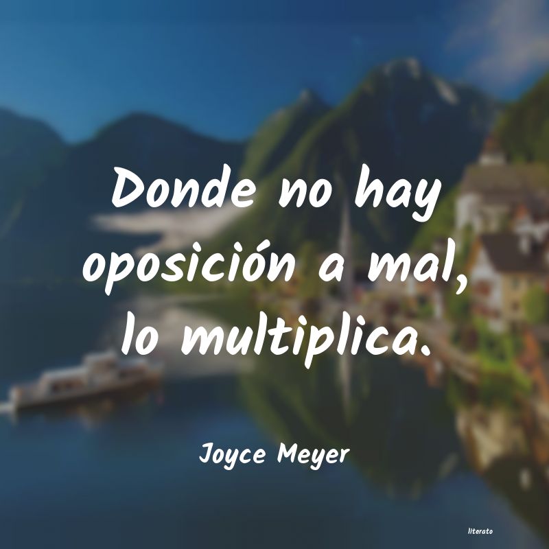 Frases de Joyce Meyer