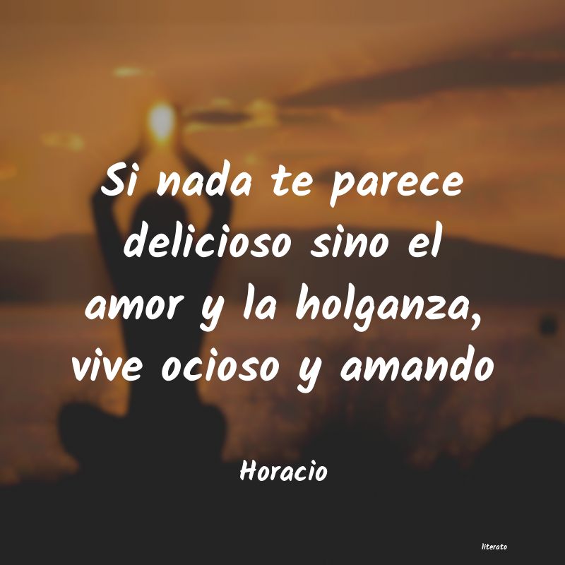frases de Horacio