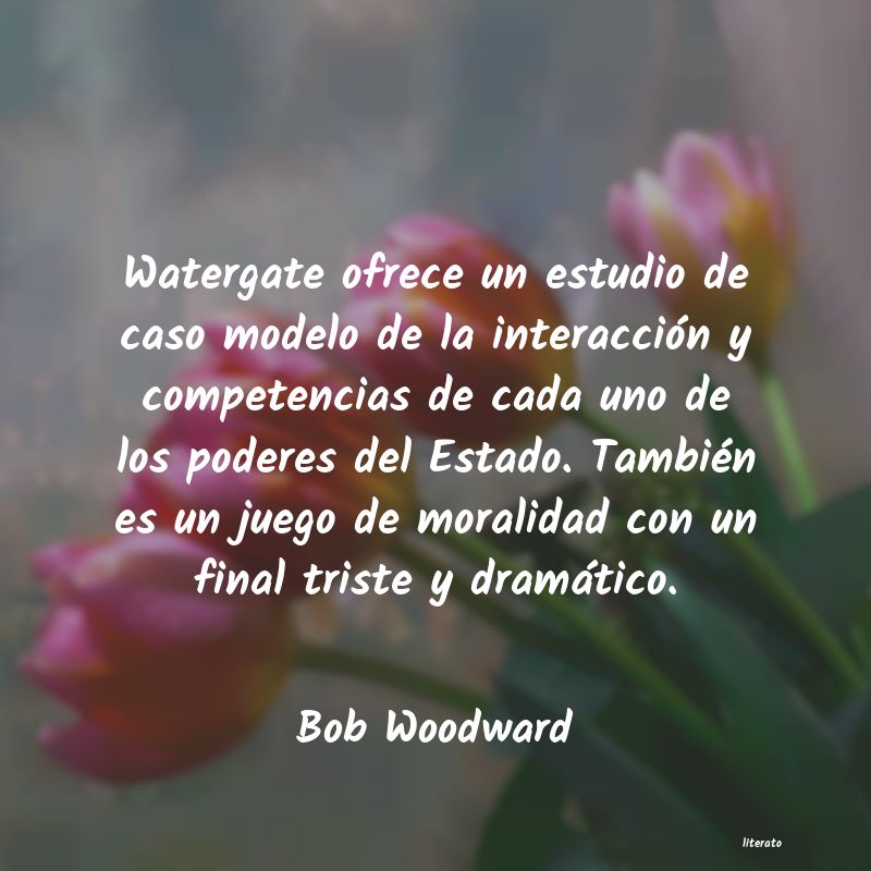 frases de Bob Woodward