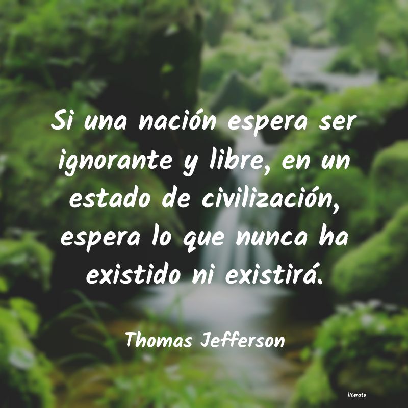 Frases de Thomas Jefferson