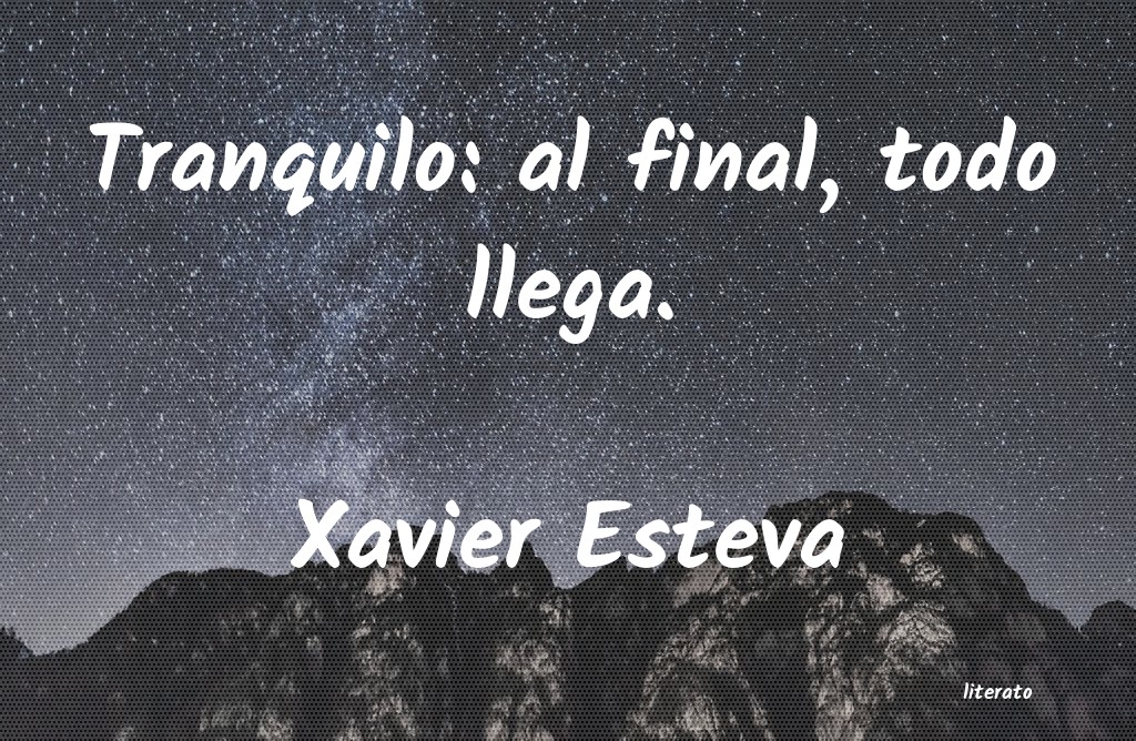 Frases de Xavier Esteva