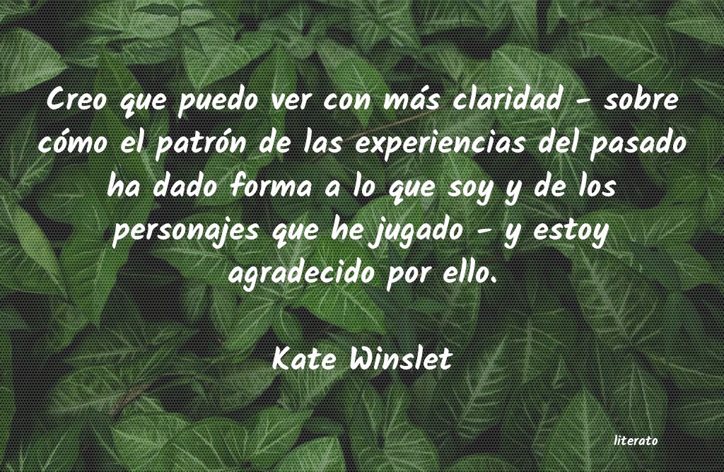 Frases de Kate Winslet