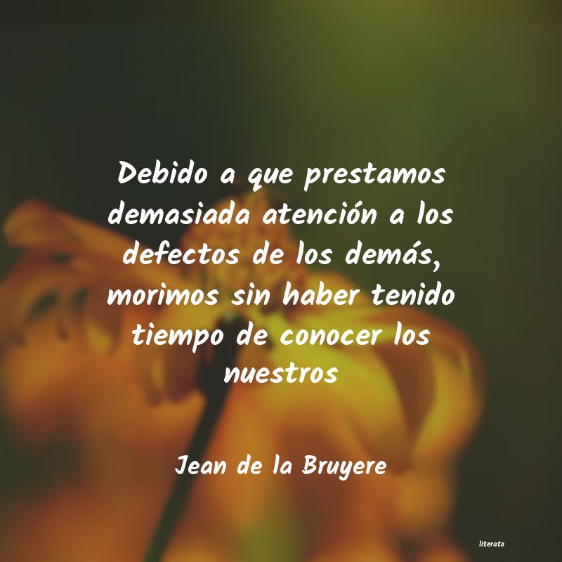 Frases de Jean de la Bruyere