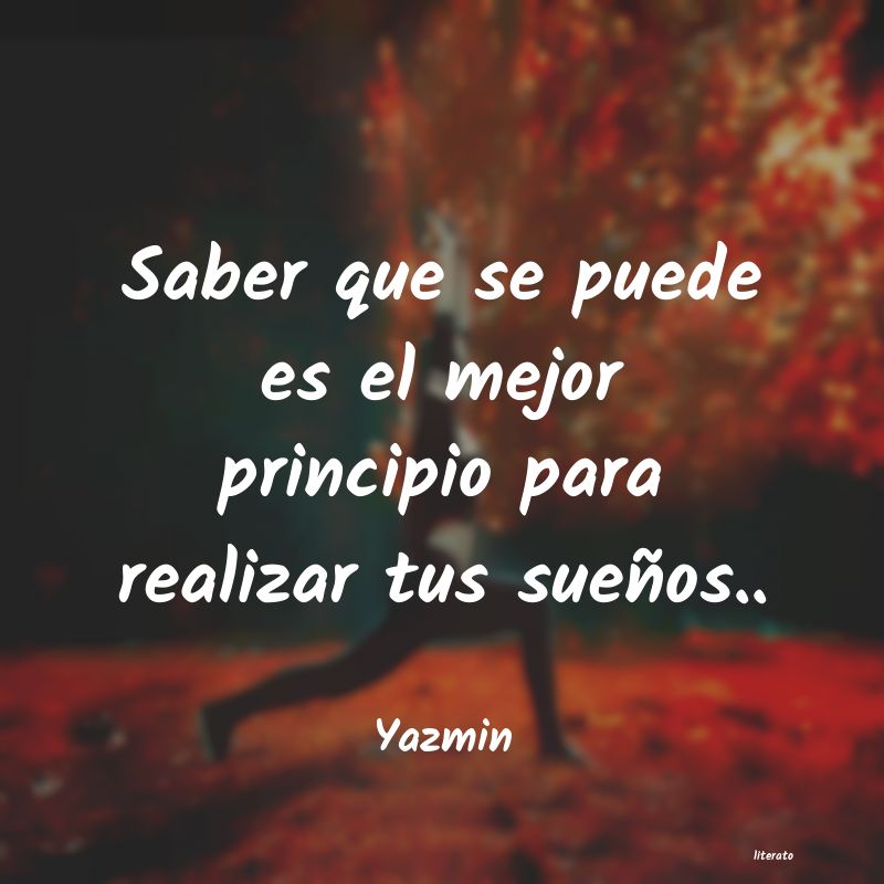 frases de Yazmin