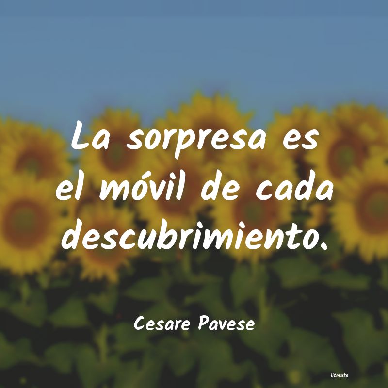 Frases de Cesare Pavese