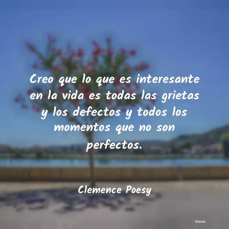 Frases de Clemence Poesy