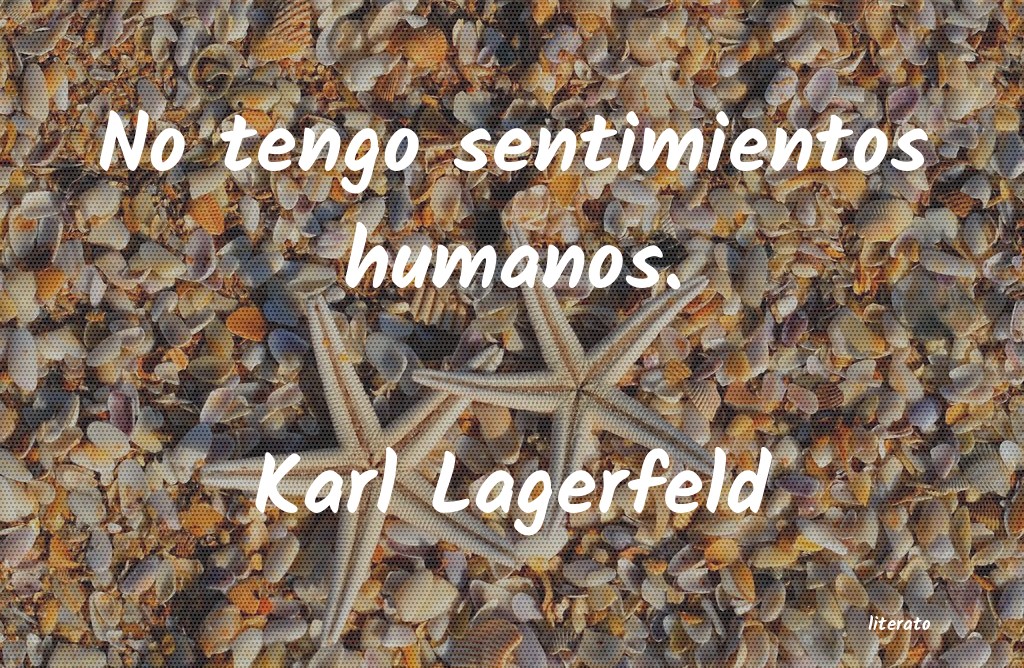 Frases de Karl Lagerfeld