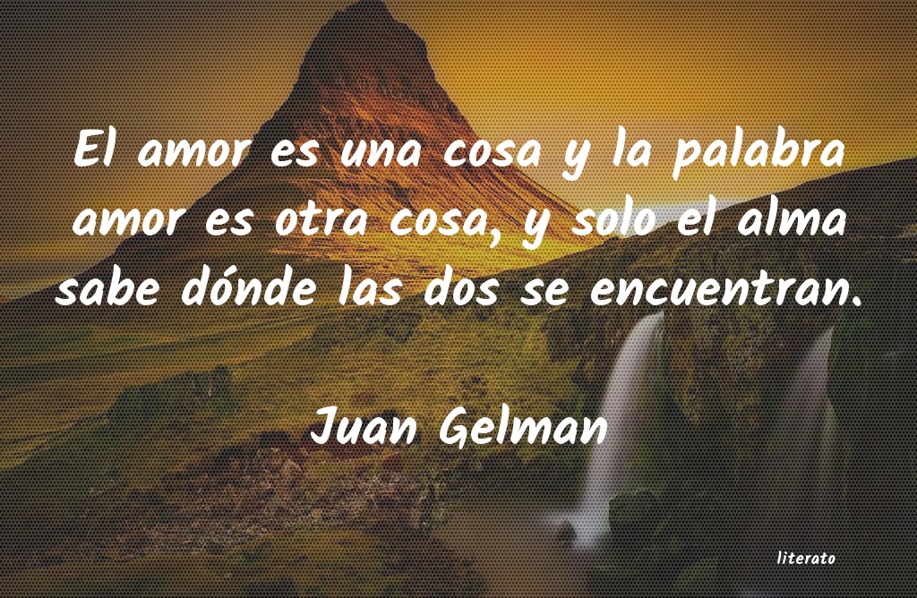 Frases de Juan Gelman