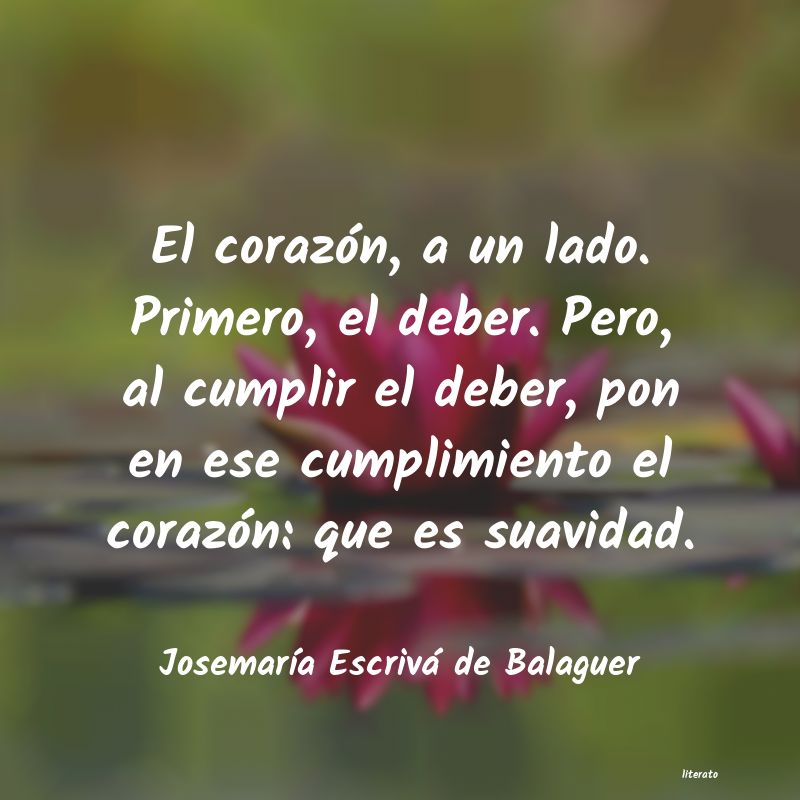 Frases de Josemaría Escrivá de Balaguer