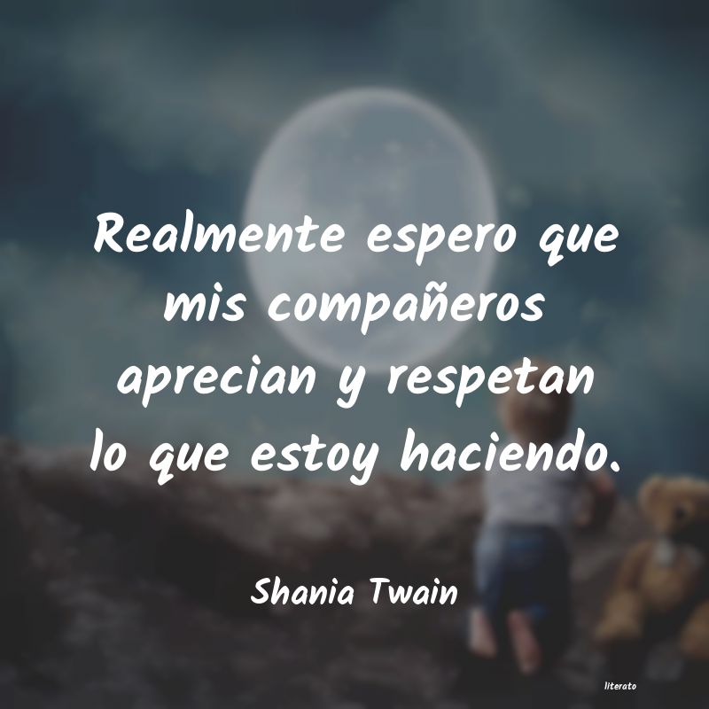 Frases de Shania Twain