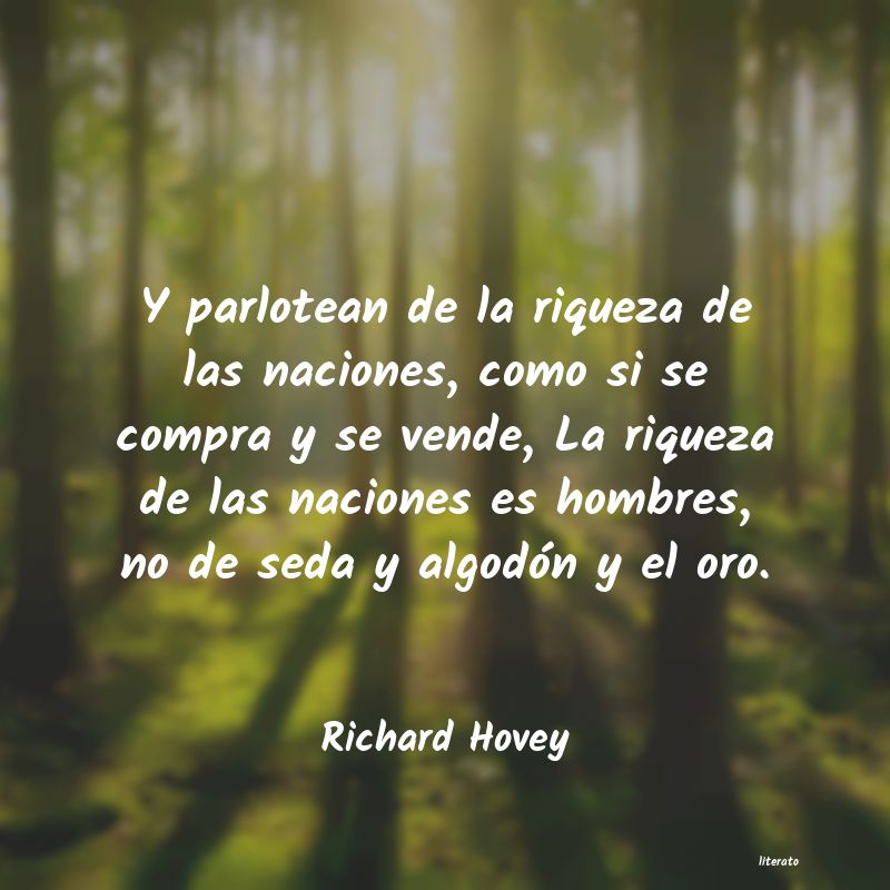 Frases de Richard Hovey