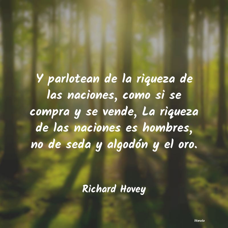 frases de Richard Hovey