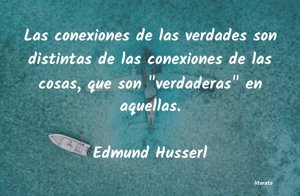 frases de Edmund Husserl