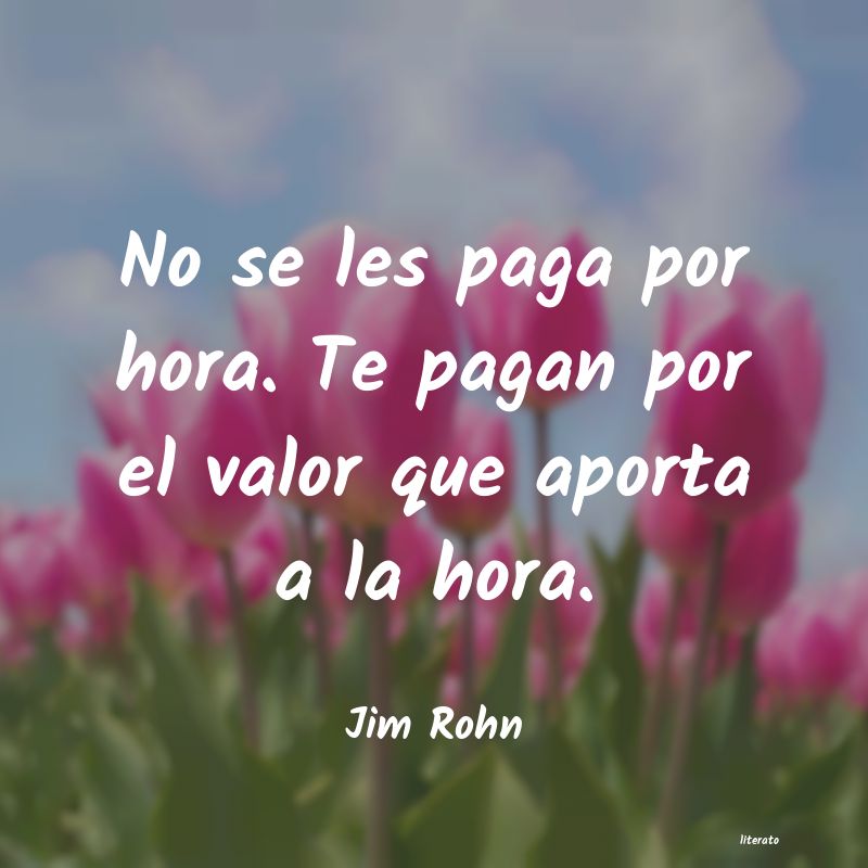 Frases de Jim Rohn