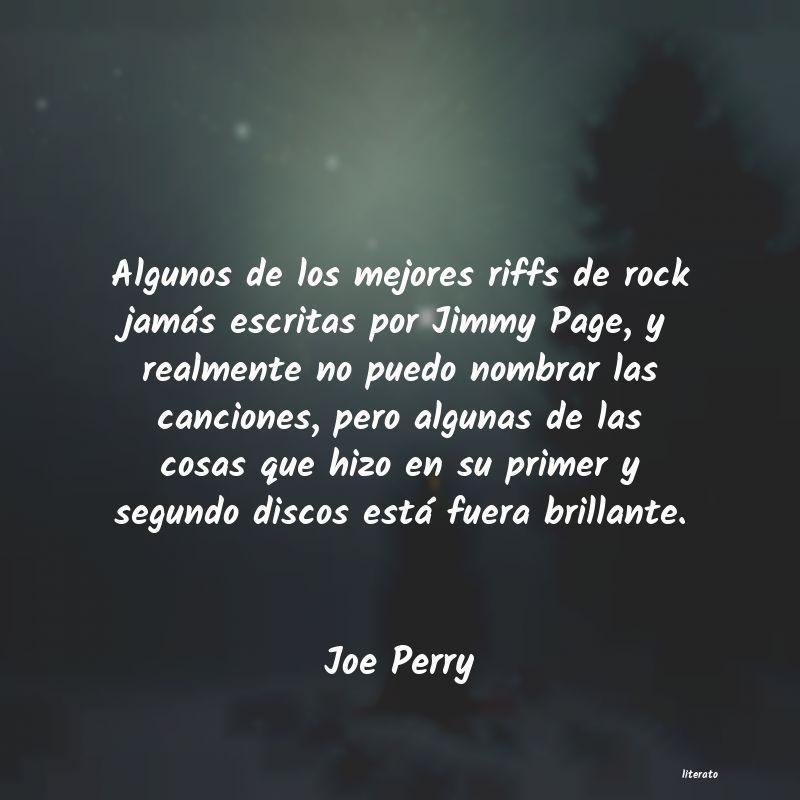 Frases de Joe Perry