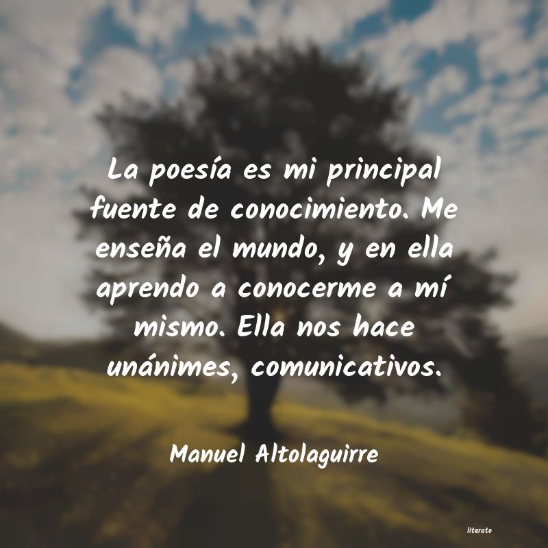 Frases de Manuel Altolaguirre