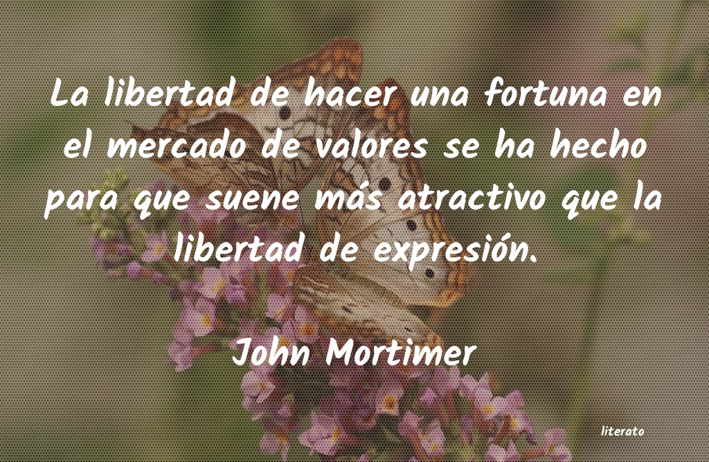 Frases de John Mortimer