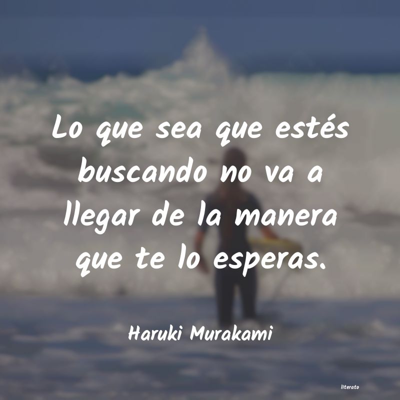 frases de Haruki Murakami